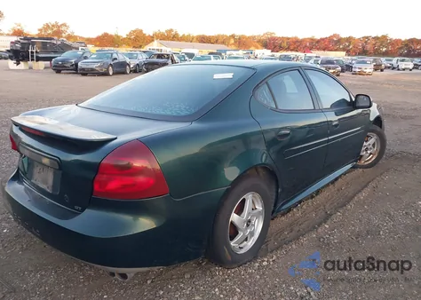 2004 Pontiac Grand Prix Gt1 z USA, uszkodzony, nr VIN 2G2WP522541133322
